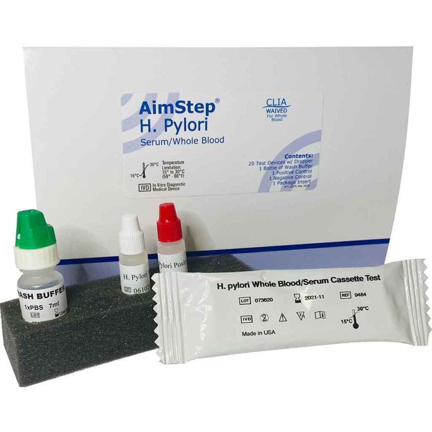 AimStep® H. Pylori, 20/box Germaine Laboratories