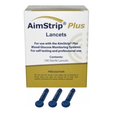 aimstrip plus lancets