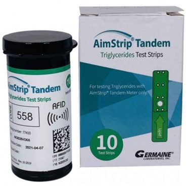 aimstrip tandem test strips