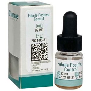 febrile positve control