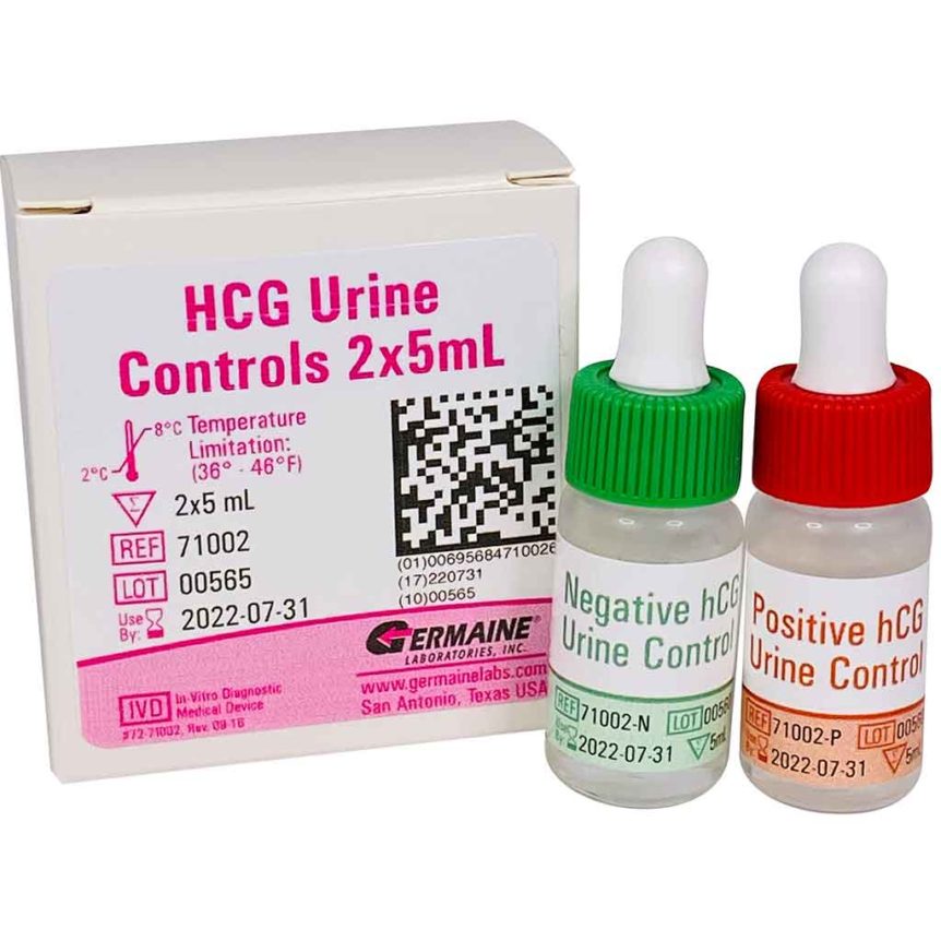 hCG Controles para la orina, 2x5mL Germaine Laboratories