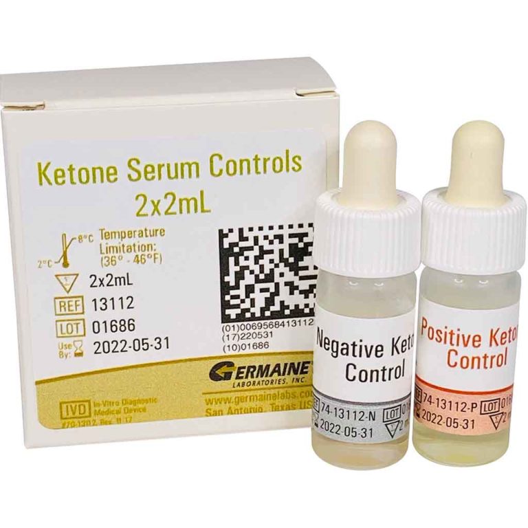 Ketone Serum Controls, 2x2mL Germaine Laboratories