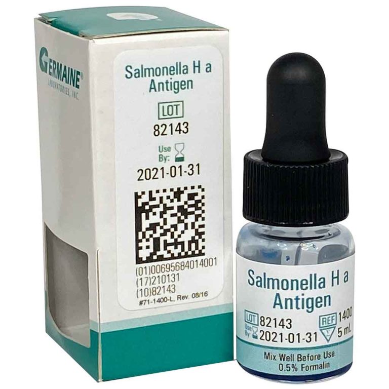 Salmonella H a Antigen, 5mL Germaine Laboratories