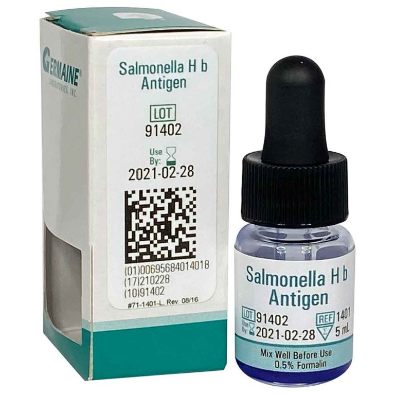 Salmonella H b Antigen, 5mL Germaine Laboratories