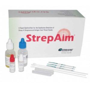 strep aim dipstick test