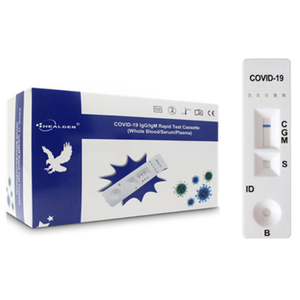 Healgen Scientific LLC COVID 19 Ag Antigen Rapid Test Swab Cassette 